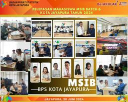 Pelepasan mahasiswa MSIB Batch 6 Kota Jayapura Tahun 2024