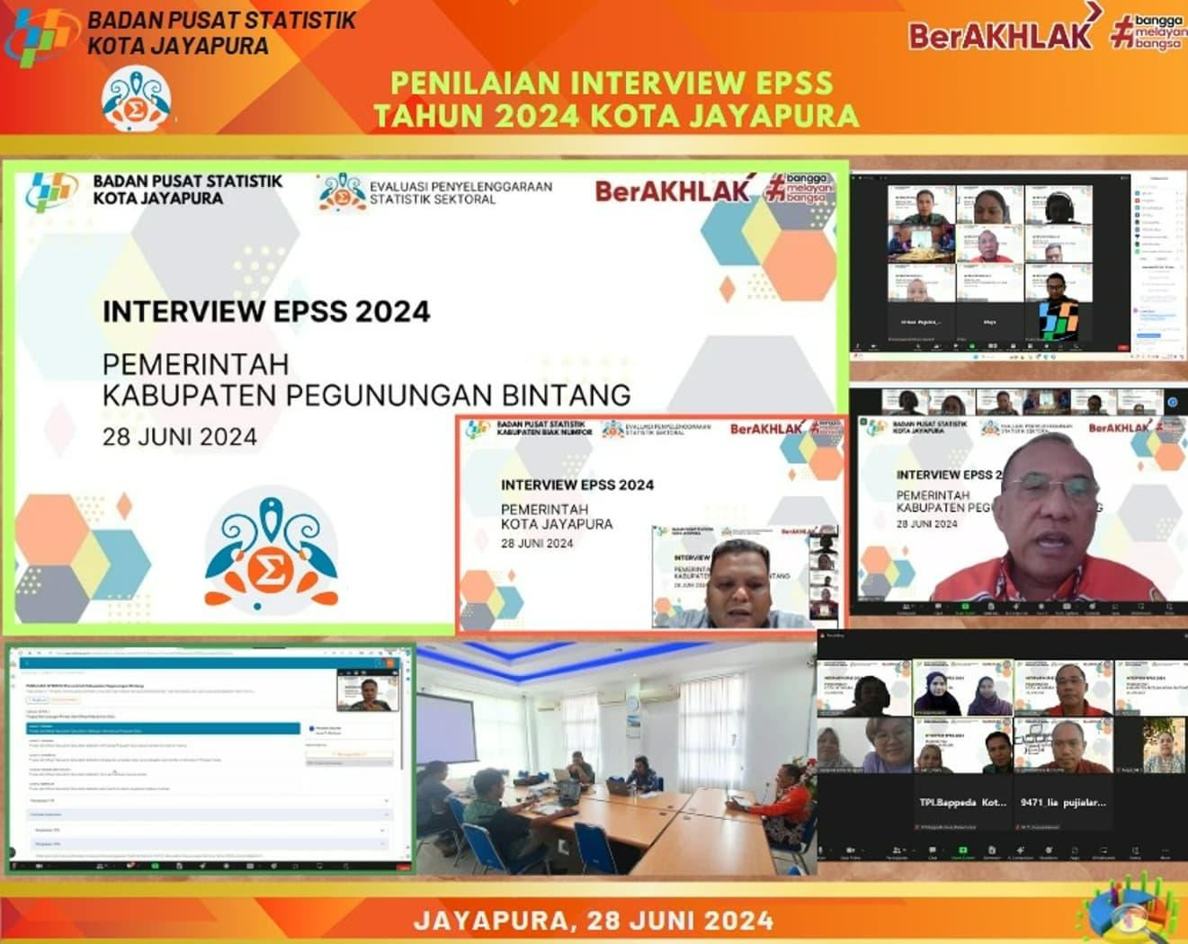 Penilaian Interview EPSS Tahun 2024 Kota Jayapura