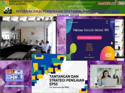 Zoom Internalisasi Pembinaan Sektoral dan Persiapan EPSS 2024, BPS Kabupaten/Kota se-Papua