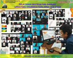 Pelatihan Instruktur Daerah Updating Enumeration Area SLS 2024