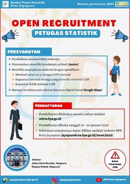 Perekrutan Petugas Statistik 2022