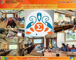 Rapat Koordinasi dan Evaluasi Akhir EPSS 2024 Kota Jayapura