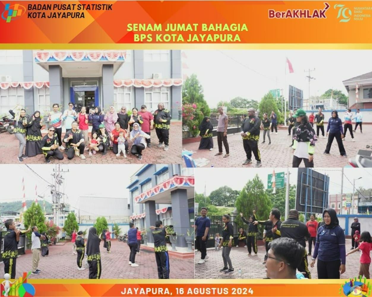 Senam Jumat Sehat dan Bahagia