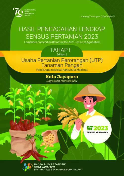 Hasil Pencacahan Lengkap Sensus Pertanian 2023 - Tahap II: Usaha Pertanian Perorangan (UTP) Tanaman Pangan Kota Jayapura