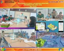 Pelatihan Petugas Lapangan Updating Enumeration Area (EA) SLS 2024