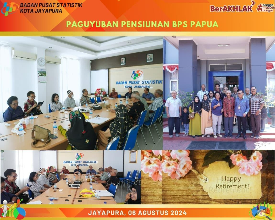 Paguyuban Pensiunan BPS Papua, Agustus 2024