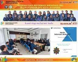 Internalisasi Reformasi Birokrasi (RB) di Lingkungan BPS Kota Jayapura