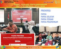 Pleno EPSS BPS Provinsi Papua Tahun 2024